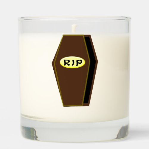 RIP Halloween Coffin of Doom Scented Candle