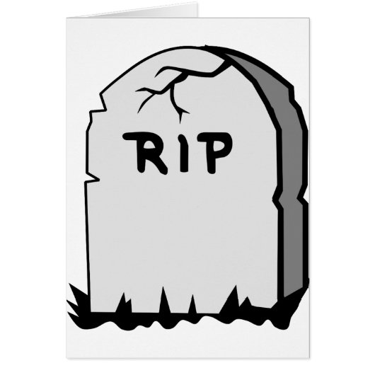 Rip Head stone Cards (Front)