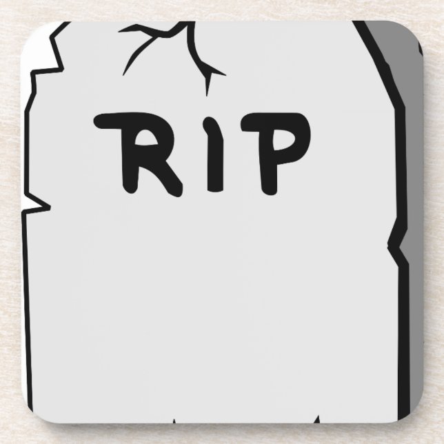 Rip Head stone Coaster (Front)