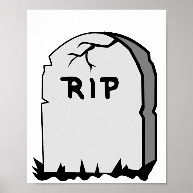 Rip Head stone Poster (Front)