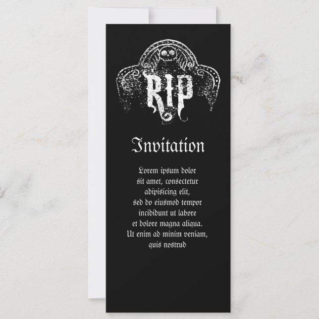RIP INVITATION (Front)