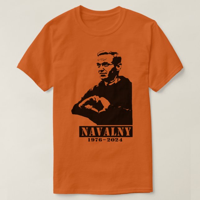 RIP Navalny 19762024 T-Shirt (Design Front)