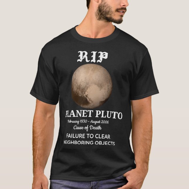 RIP Planet Pluto  Essential  T-Shirt (Front)