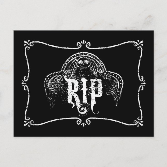 RIP POSTCARD (Front)