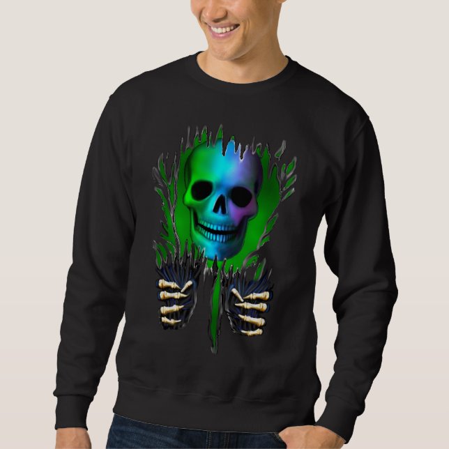 RIP SKELETON SWEATSHIRT (Front)