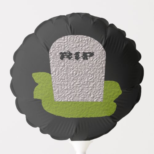 RIP Tombstone Balloon