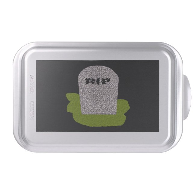 RIP Tombstone Cake Pan (Front)