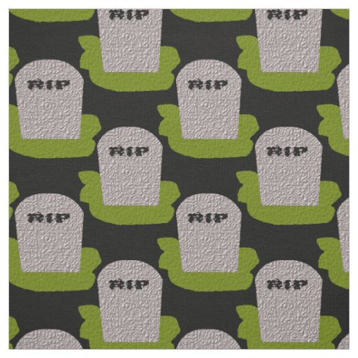 RIP Tombstone Craft Fabric