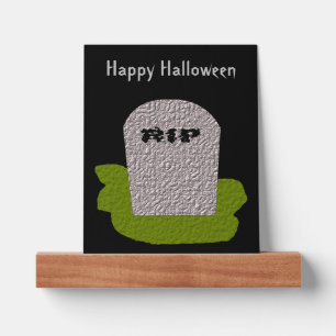 RIP Tombstone Custom Picture Ledge