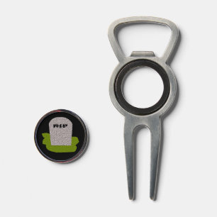 RIP Tombstone Golf Ball Markers Divot Tool