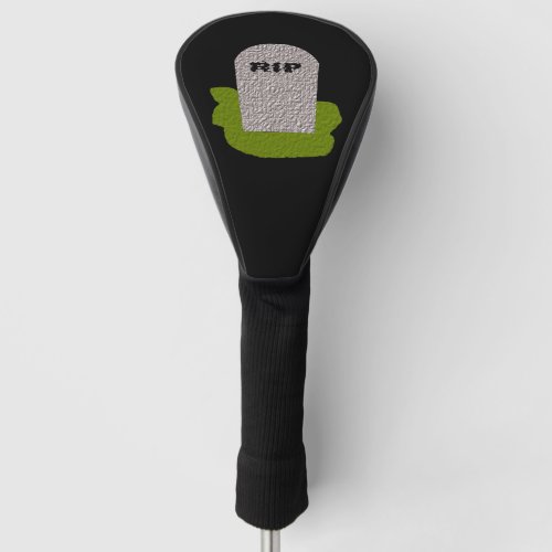 RIP Tombstone Golf Driver Cover