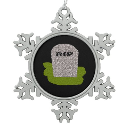 RIP Tombstone Ornament