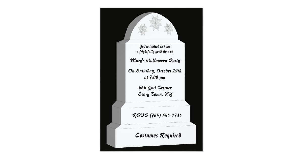 unveiling of tombstone programme