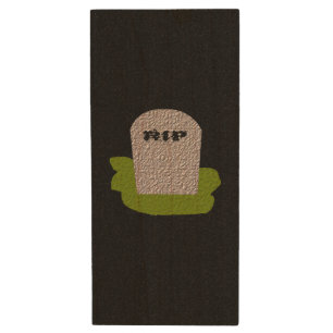 RIP Tombstone Personalized USB Drive