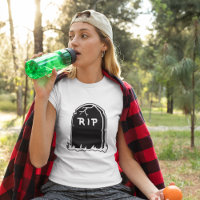 RIP Tombstone Womens T-Shirt