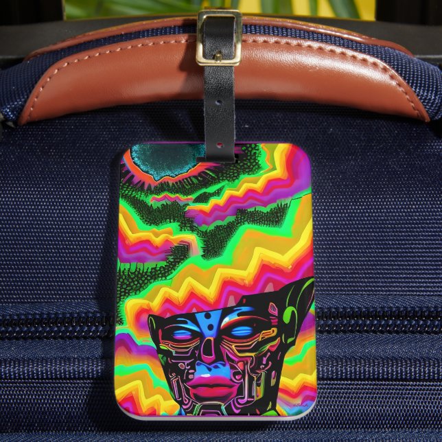 Rip Torn Blew My Mind Luggage Tag (Front Insitu 2)