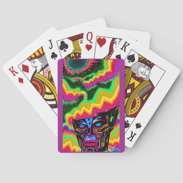 Rip Torn Blew My Mind Poker Cards (Back)