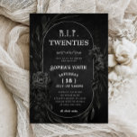 Rip Twenties 30th Birthday Party Death To My Youth Invitation at Zazzle