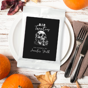 RIP Twenties Gothic Skull Whiskey Birthday Margarita Drink Mix