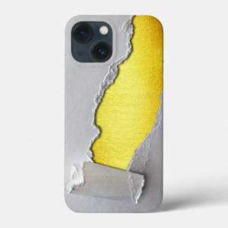 Rip with gold on iPhone 13 Mini Cases