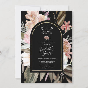 RIP Youth 30th Birthday Party Invitation