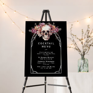 RIP Youth Cocktail Menu Foam Board
