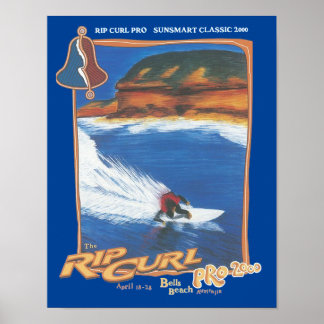 Ripcurl Pro 2000, Surf Competition Poster