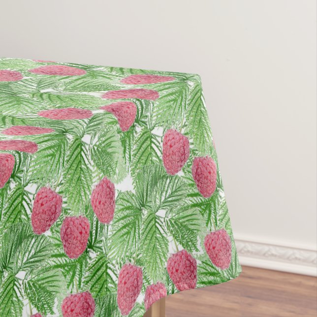 Ripe, berries, raspberries tablecloth (In Situ)