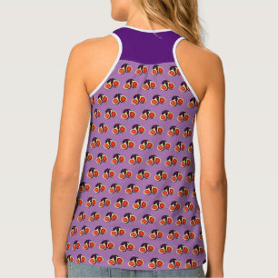 Ripe Fresh Sliced Purple Figs Fig Tree Fruit Tank Top
