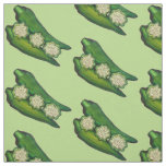 Ripe Green Okra Pods Veggie Vegetable Gumbo Fabric
