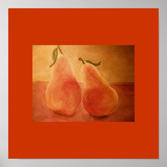 Ripe Pears Poster (Front)