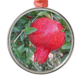 Ripe Pomegranate Ornament