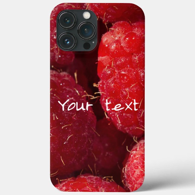Ripe Red Raspberries Case-Mate iPhone Case (Back)
