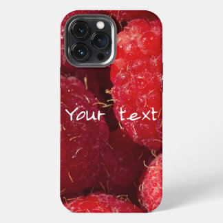 Ripe Red Raspberries iPhone 13 Pro Max Case