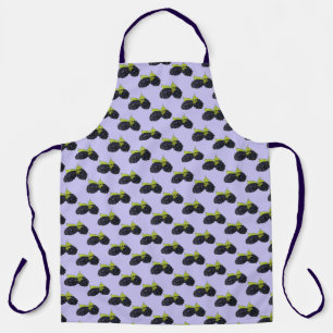 Ripe Summer Blackberries Blackberry Berry Berries Apron