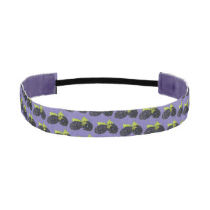 Ripe Summer Blackberries Blackberry Berry Berries Athletic Headband