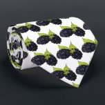 Ripe Summer Blackberries Blackberry Berry Berries Neck Tie<br><div class="desc">Design features an original marker illustration of delicious ripe summer blackberries.

This blackberry illustration is also available on other products. Don't see what you're looking for? Need help with customization? Contact Rebecca to have something designed just for you.</div>