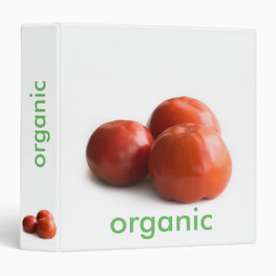Ripe tomato 3 ring binder