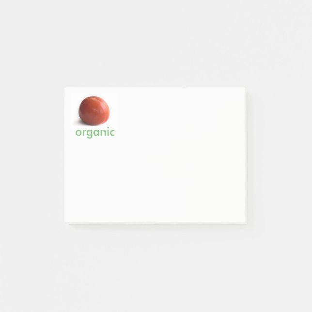 Ripe tomato post-it notes (Front)