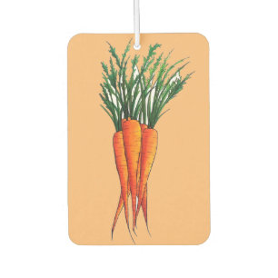 Ripe Vegetable Garden Carrots Bunch Veggie Veg Air Freshener