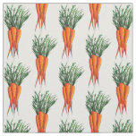 Ripe Vegetable Garden Carrots Bunch Veggie Veg Fabric