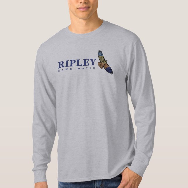 Ripley Hawk Watch Horizontal T-Shirt (Front)