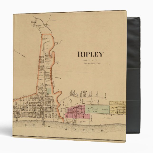Ripley, Ohio 3 Ring Binder (Front/Inside)