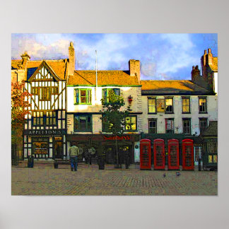 Ripon Market Square Poster