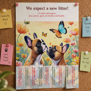 Ripp Off French Bulldog Puppies Flyer