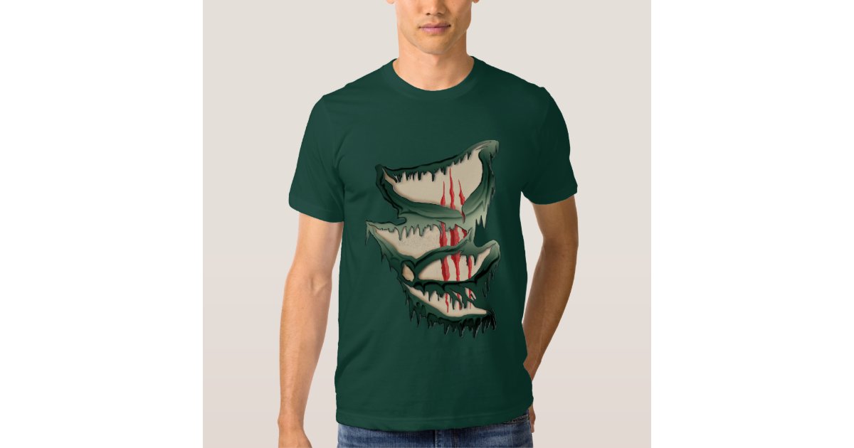 RIPPED CLAW SCRATCH Special-effects T-SHIRT | Zazzle