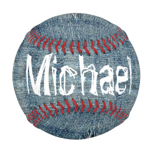 Ripped Denim - Personalized Baseball