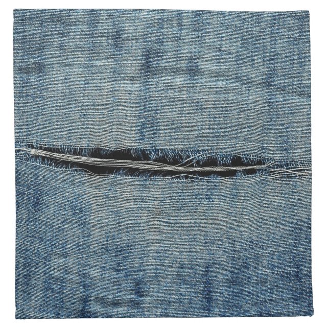 Ripped Jeans Cloth Napkin (Front)