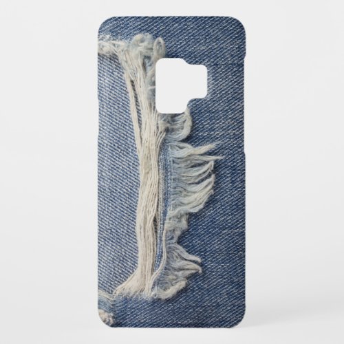 Ripped jeans texture stylish background Case_Mate samsung galaxy s9 case