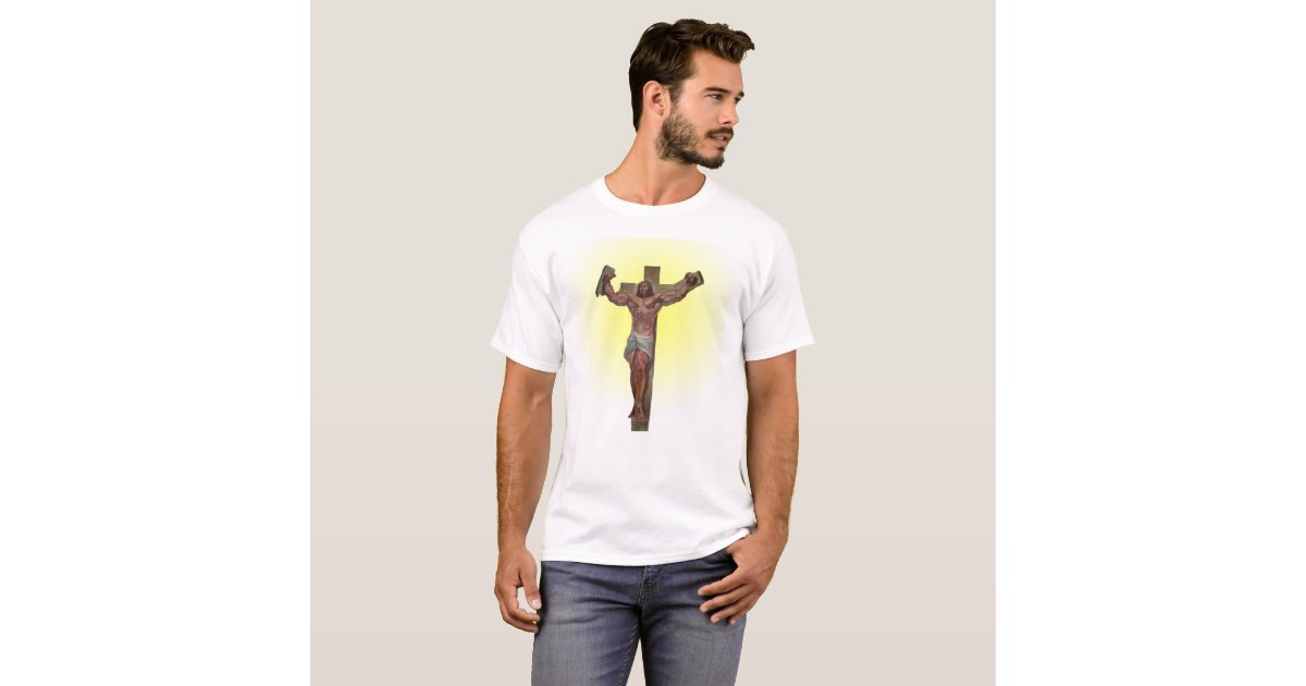Ripped Jesus T-Shirt | Zazzle
